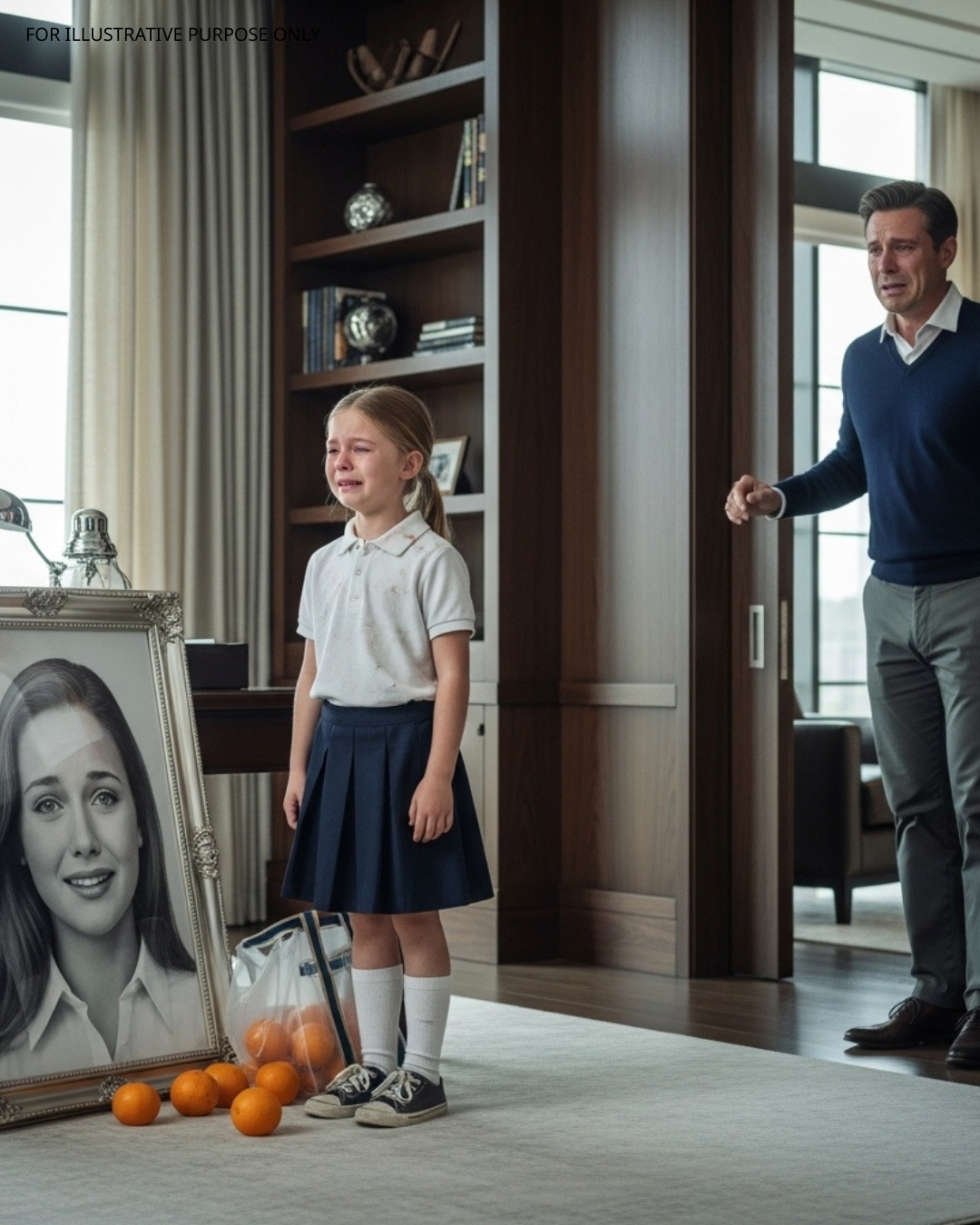 Byłam tylko małą dziewczynką sprzedającą pomarańcze, żeby pomóc chorej mamie — ale kiedy weszłam do posiadłości milionera i szepnęłam: „Dlaczego macie tu zdjęcie mojej mamy?”, wszystko, w co wierzyłam w kwestii swojego życia, zaczęło się rozpadać…