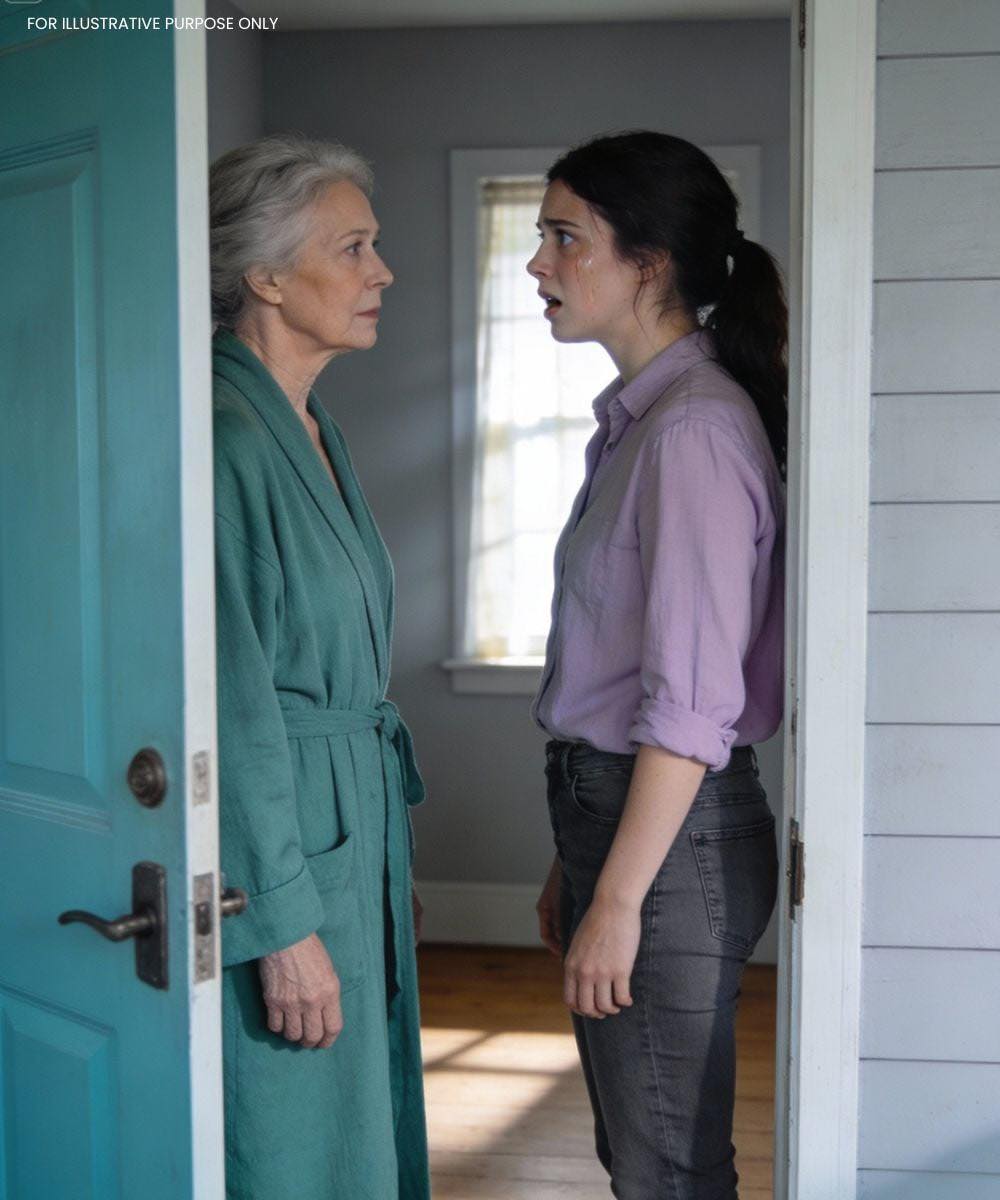 Wylatywałem w podróż służbową, kiedy mój lot został odwołany. Wróciłem wcześniej do domu i otworzyłem drzwi nieznajomej, która miała na sobie mój szlafrok. Uśmiechnęła się i zapytała: „Jesteś agentem nieruchomości, prawda?”. Skinąłem głową i wszedłem do środka.