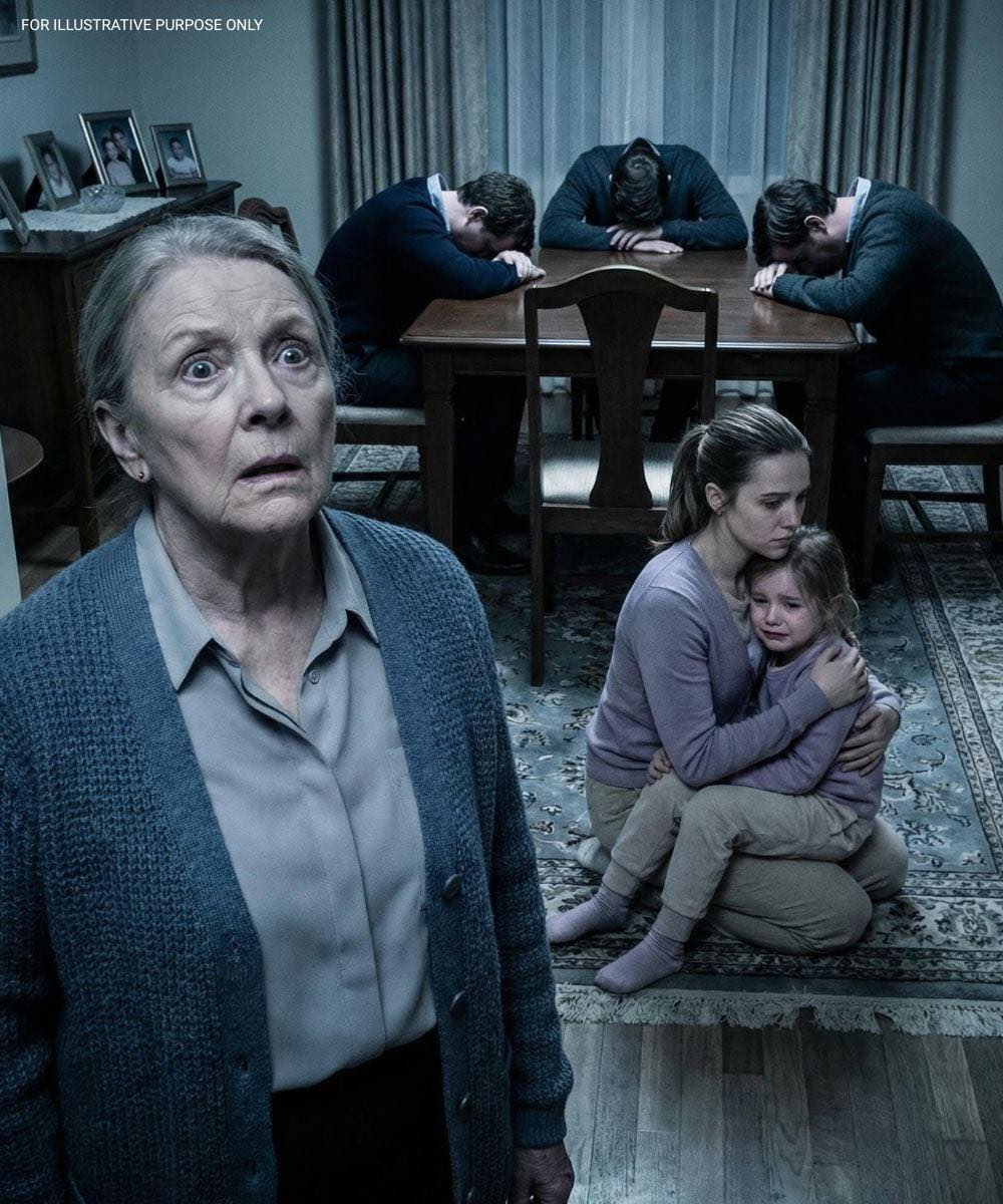 Kilka minut przed obiadem moja teściowa zakrztusiła się ość – ale i tak krzyknęła na mojego siedmiolatka: „Przynosisz pecha! Nie będzie obiadu!”. Mój mąż nic nie powiedział. Uśmiechnęłam się tylko i powiedziałam: „Nie jemy”. A to, co nastąpiło potem… zszokowało wszystkich.