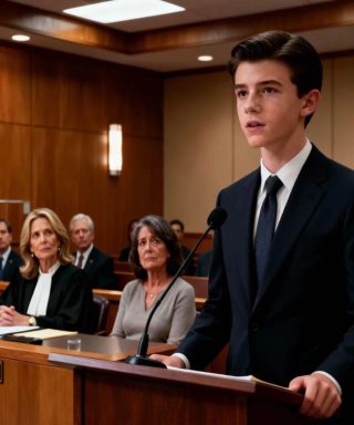 Znalazłem porzucone dziecko na korytarzu i wychowałem je jak własnego syna. Ale kiedy jego biologiczna matka, milionerka, wróciła siedemnaście lat później, powiedział w sądzie coś, co odebrało wszystkim mowę.