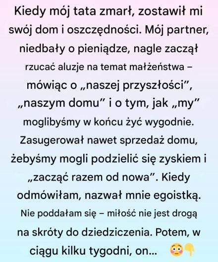 Powiedziałem „nie” dzieleniu się swoim dziedzictwem — wtedy ujawnił, kim naprawdę jest