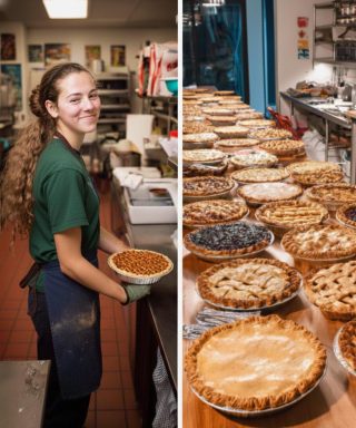 Piekłam ciasta dla pacjentów hospicjum, gdy jedno przyszło do mnie i prawie zemdlałam