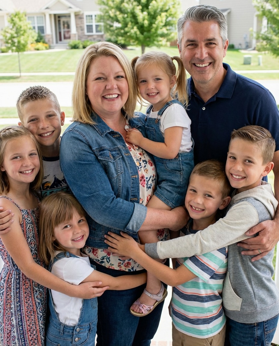 Mój mąż zostawił mnie i naszą szóstkę dzieci dla trenera fitness – nie zdążyłam nawet pomyśleć o zemście, zanim karma go dopadła