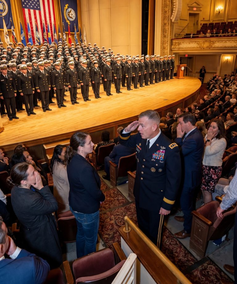 Moja rodzina myślała, że ​​po cichu opuściłem Marynarkę Wojenną, więc nie odezwałem się ani słowem podczas uroczystości wręczenia dyplomów SEAL mojemu bratu — aż do momentu, gdy jakiś generał nagle zesztywniał, zasalutował i powiedział: „Pułkowniku… jest pan tutaj?”