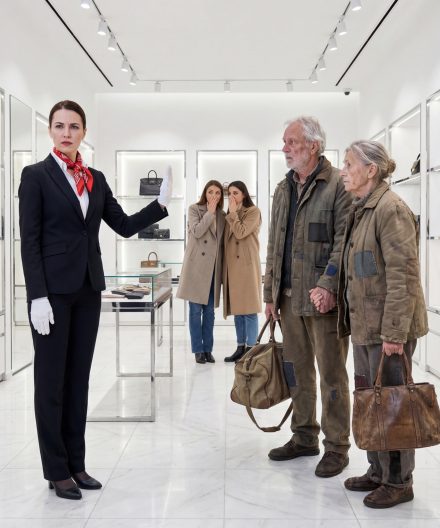 Udawali, że są biednymi rolnikami, którzy starają się znaleźć „godną” żonę dla swojego syna-miliardera — aż do czasu, gdy sprytna ekspedientka obnażyła wady planu, który uważali za niezawodny.